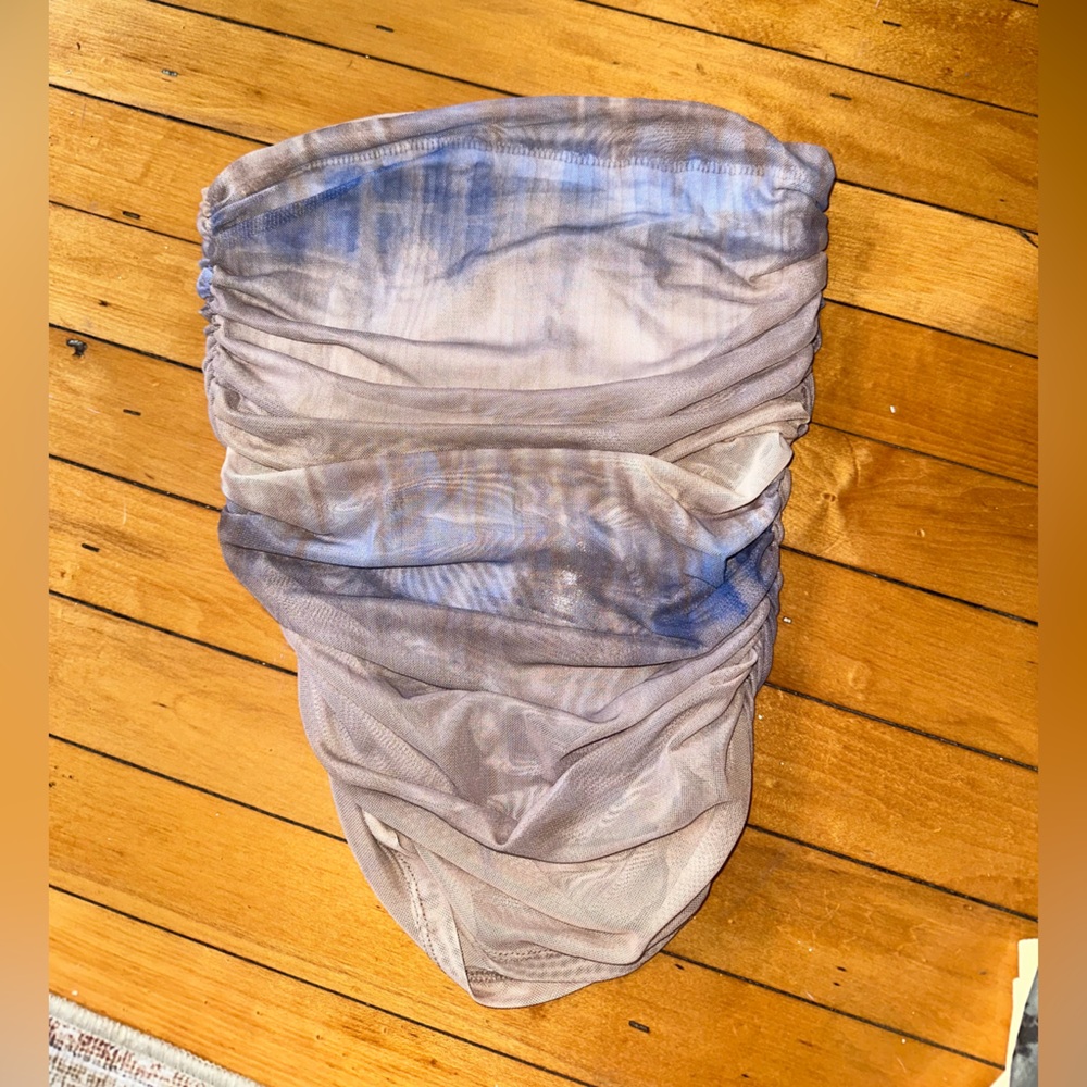 Zara mesh tube top